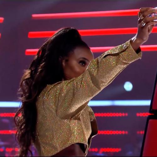 Kelly Rowland Pours Water Over Guy Sebastian On The Voice
