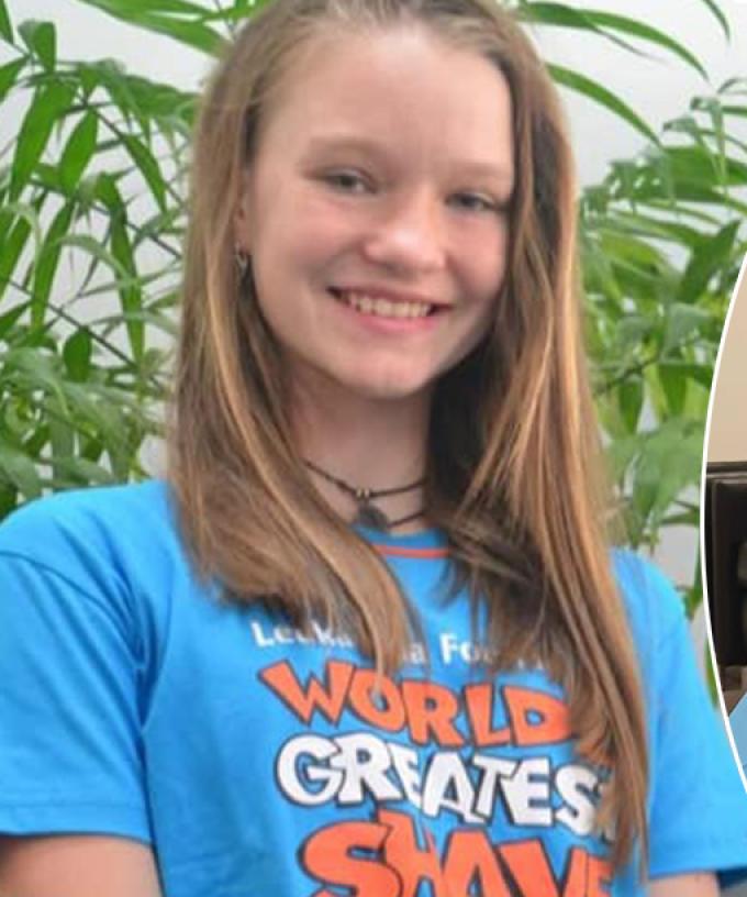 12 Year Old Girl Bullied After Shaving Her Head For Cancer