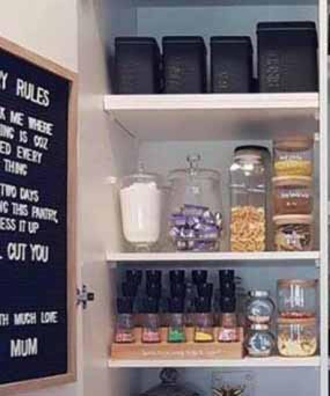 Why The Pitchforks Are Out Over This Super Organised Pantry