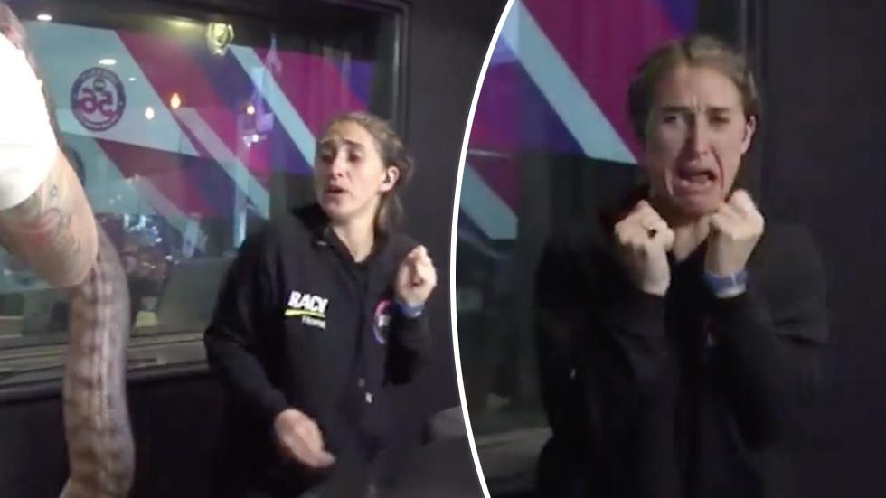 Large Snake Discovered In Radio Studio