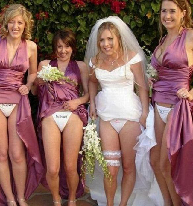 The weirdest bridesmaids photos of all time.