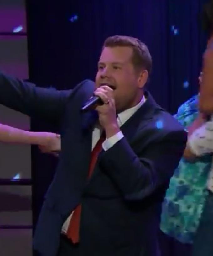 Things Get Dirty Dancing Between James Corden And Idina Menzel The duo turned the late late show into a disc. kiis 1011 melbourne