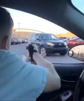 Motorists Settle Car Spot Argument Playing 'Rock, Paper, Scissors'