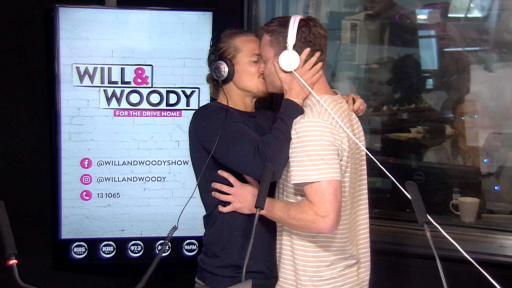 Woody Kisses A Listener Live On Air!