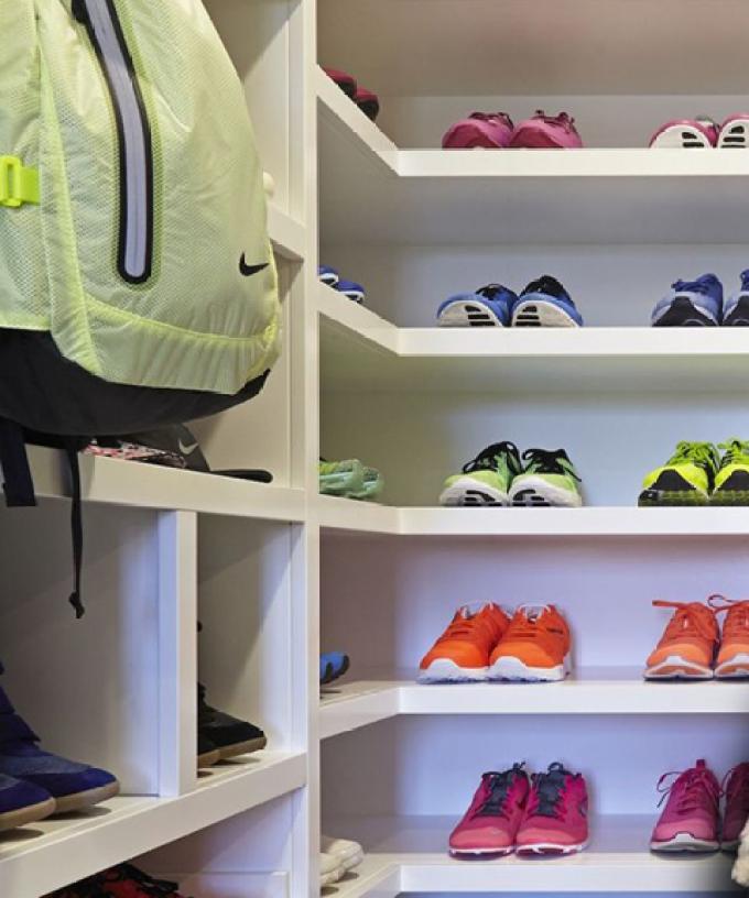 Inside Khloe Kardashian's Fitness Closet