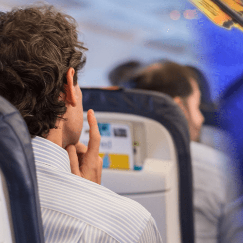 Social Media Users Left Stunned By Couple Getting Far Too Close On A Plane Trip