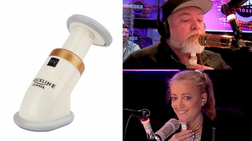 Kyle & Jackie O Test The Neck Line Slimmer