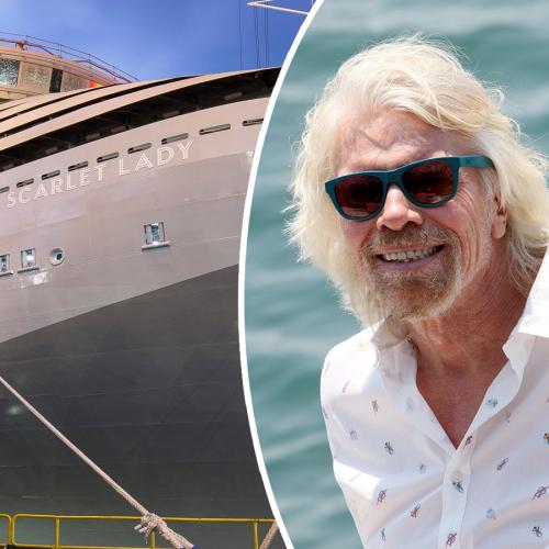 Richard Branson Unveils His New Adults Only 'Anti-Cruise Ship'