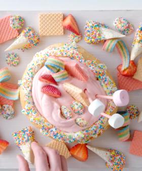 This Fairy Bread Cob Loaf Is The Stuff Of Actual Sweet Dreams