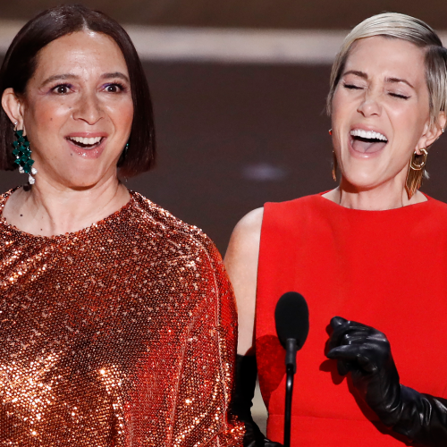 Costume & Production Design Are Now The Coolest Oscar Categories Thanks To Kristen Wiig & Maya Rudolph 