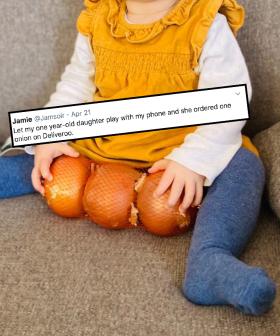 1 Year Old Accidentally Buys 3 Single Onions Over Deliveroo On Dad’s Phone