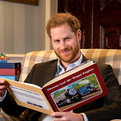 Harry, The Duke of Sussex Has His First Gig After Life As A Royal & It's On Thomas The Tank Engine