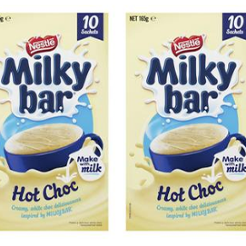 Milkybar Hot Chocolate Now Exists Just In Time For Winter So Feel Free To Stay Home A Little Longer