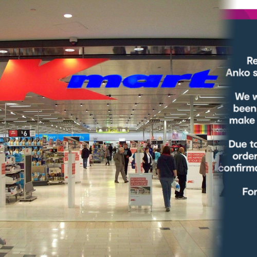 Kmart Shoppers Left Confused As It Closes Its US Arm Named After It's Most Popular Brand, Anko
