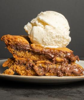Uhhh Messina’s New Cookie Pie Is Stuffed With Gooey Chocolate & Hazelnut…