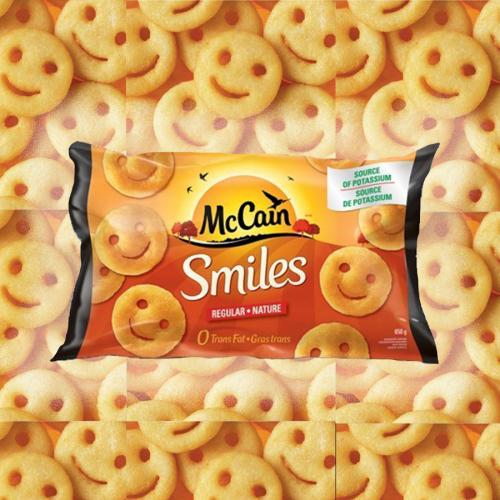McCain's Potato Smiles Are BACK In Your Freezer Aisle And There's A New Twist