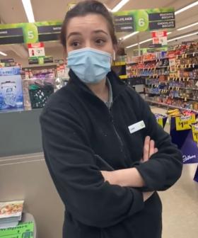 Another Conspiracy Theorist Refuses To Wear Mask, This Time At A Melbourne Woolies