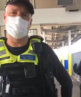 Melbourne Anti-Masker Films Himself Confronting Officers, Proving There Are Male Karens Out There Too
