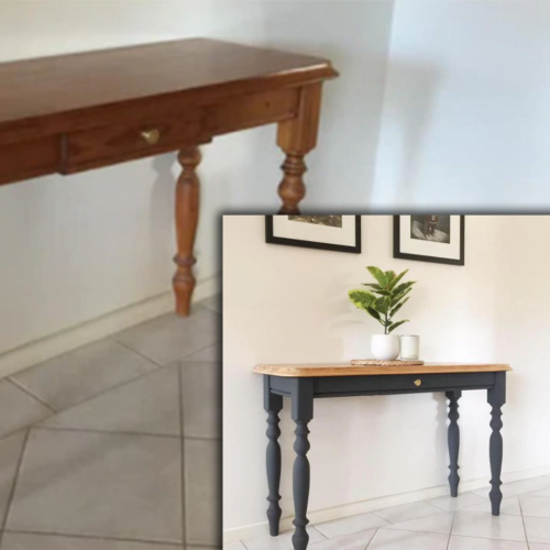 Mum Blows People Minds After Transforming Cheap Table With Two Bunnings Items