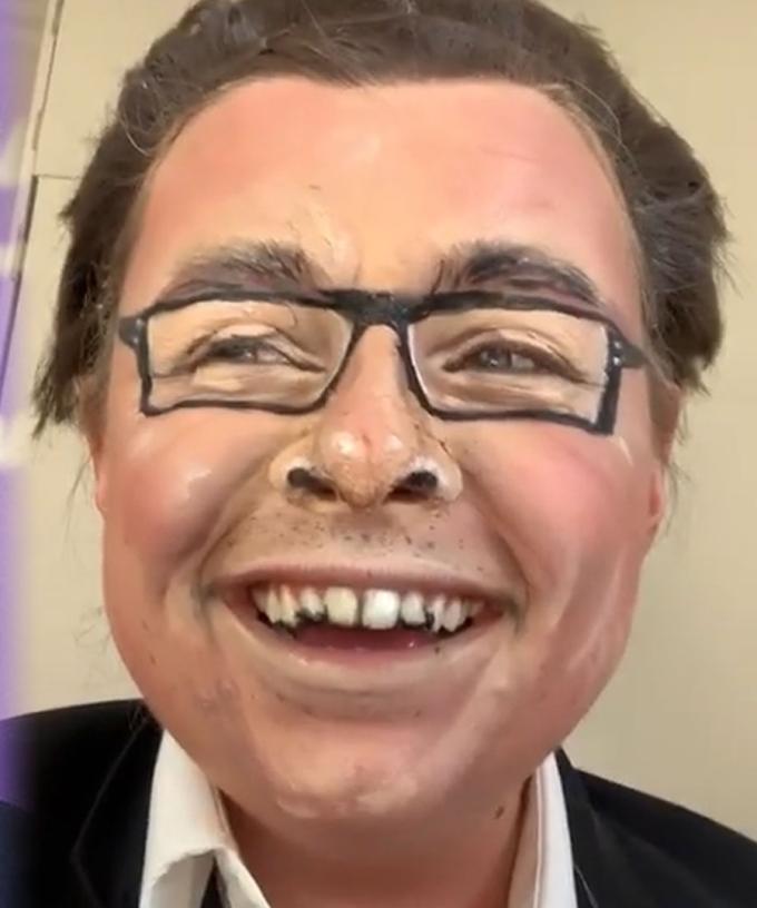 This TikTok Makeup Artist Turned Herself Into Dan Andrews