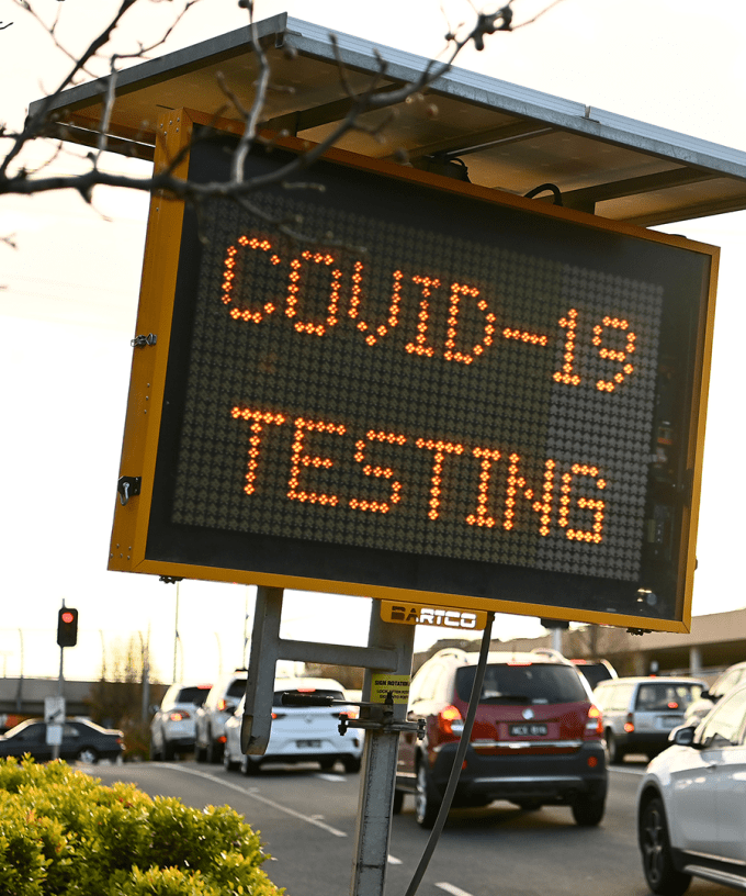 Victoria's New Coronavirus Cases Back Into Double Digits