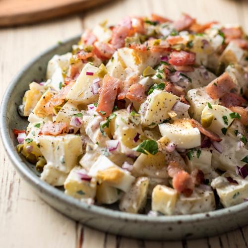 Bec Judd's Favourite Quick, Easy And Delicious Potato Salad Recipe Will Have Your Whole Fam Wanting Seconds!