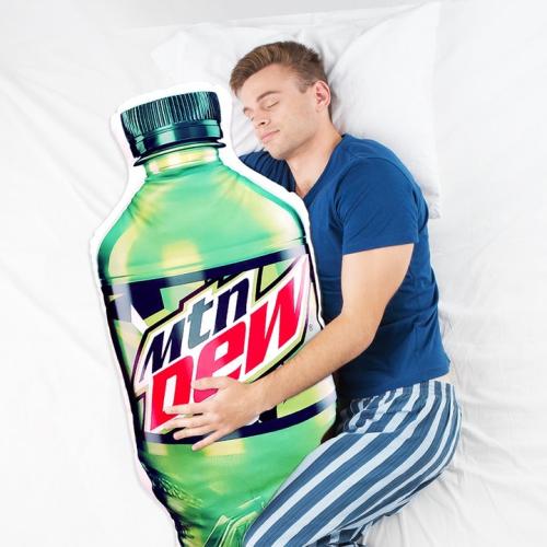 You Don't Have To Feel Single Anymore Coz An Official Mountain Dew Body Pillow Exists