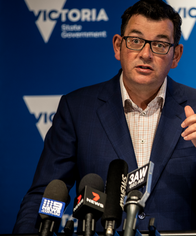 Victorian Premier Daniel Andrews In Hospital After Fall