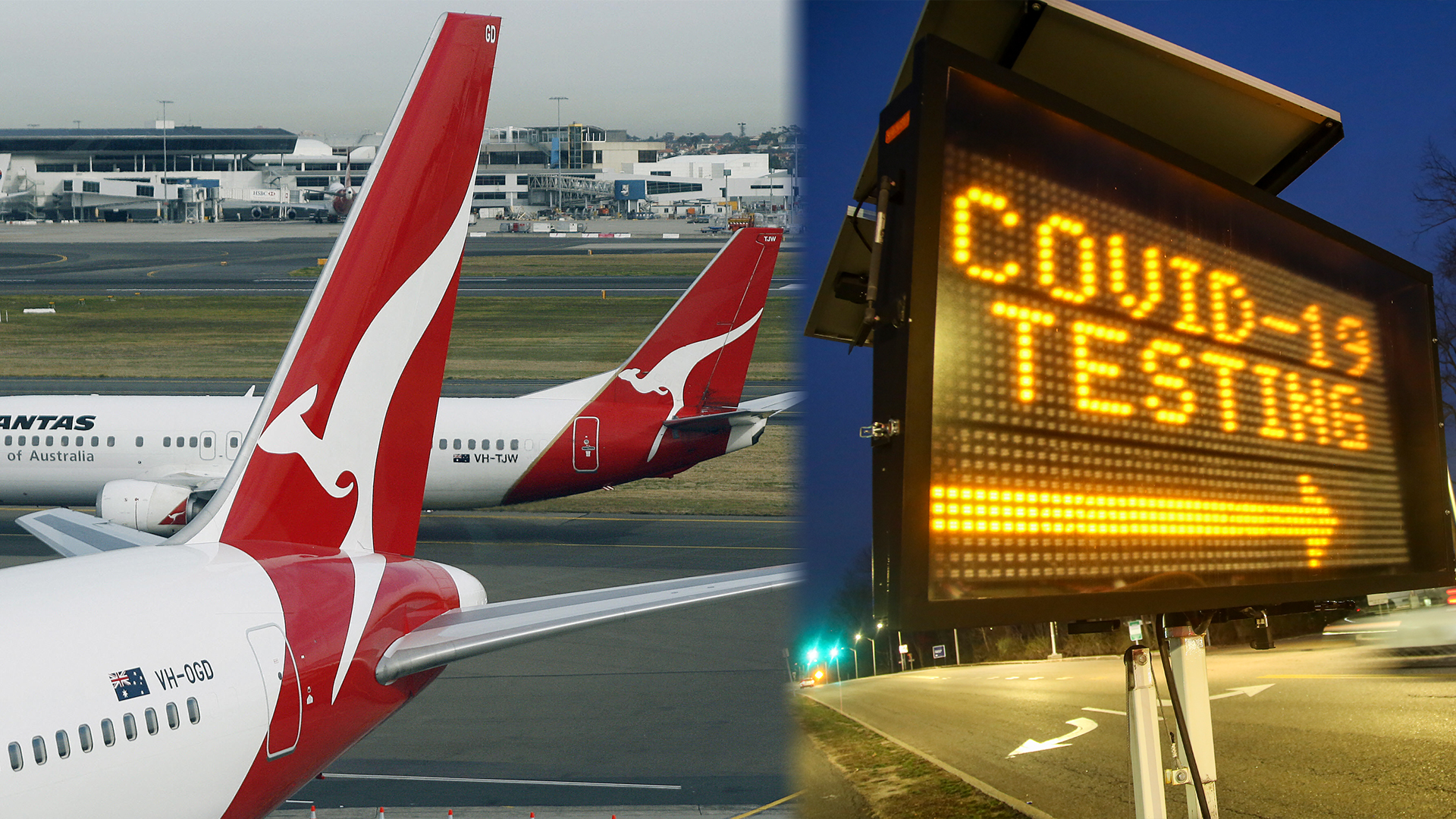 Più di 100 passeggeri del volo Perth stanno ancora aspettando i risultati dei test