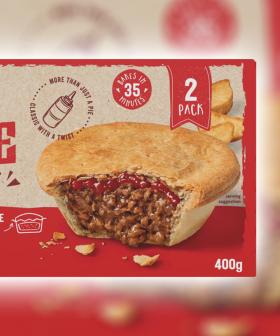 Coles Are Now Making Meat Pies With The Sauce Baked Into It!