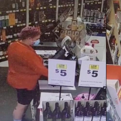An Eerie Video From Inside A Liquorland Has Aussies Very Confused