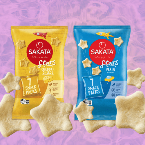 Our Fave Rice Crackers, Sakatas Now Come In Star Shapes!