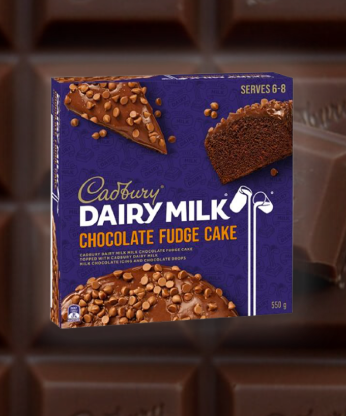 Sara Lee & Cadbury Have Dropped A Dairy Milk Chocolate Fudge Cake