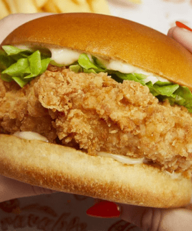 Hungry Jack's Has Dropped A Huge Fried Chicken Burger