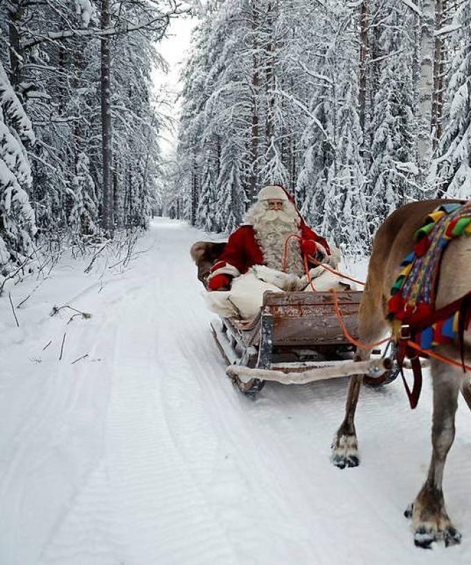 Real santa claus north pole on sale