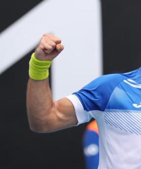 Aussie Underdog Aleksandar Vukic Breaks Though To Round 2 of Australian Open!