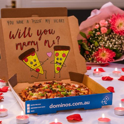 Domino's Is Giving You The Chance To Propose In A Pizza Box!