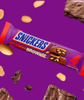 Snickers Peanut Brownie Bar Has Finally Been Released In Australia