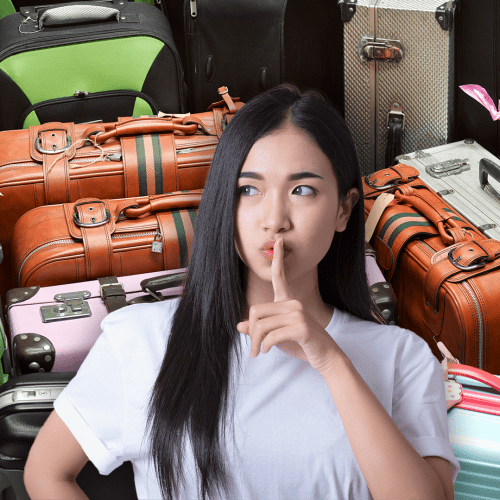 Travel Expert Shows How To Smuggle Extra Clothing On Board FOR FREE!