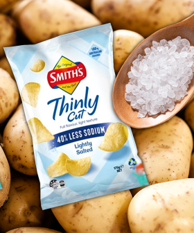 BRB Munching On A Raw Potato, 40% Less Sodium On Smith's Chips Has Us Asking "What's The Point?!"