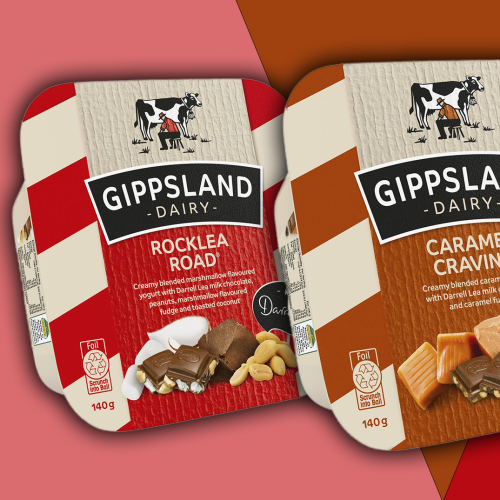Gippsland Dairy Have Collaborated With Darrell Lea To Create New Decadent Mix-In Yogurts