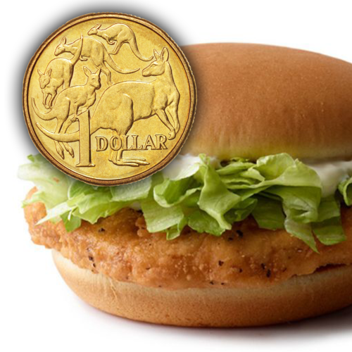 To Celebrate All Those Middle Children In Australia, Macca's Is Selling McChicken Burgers For $1