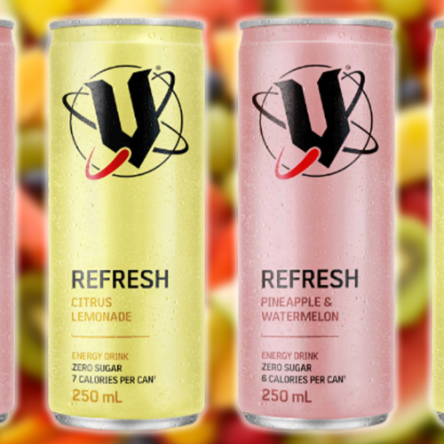 New 'Refresh' Range From V Energy Drinks!