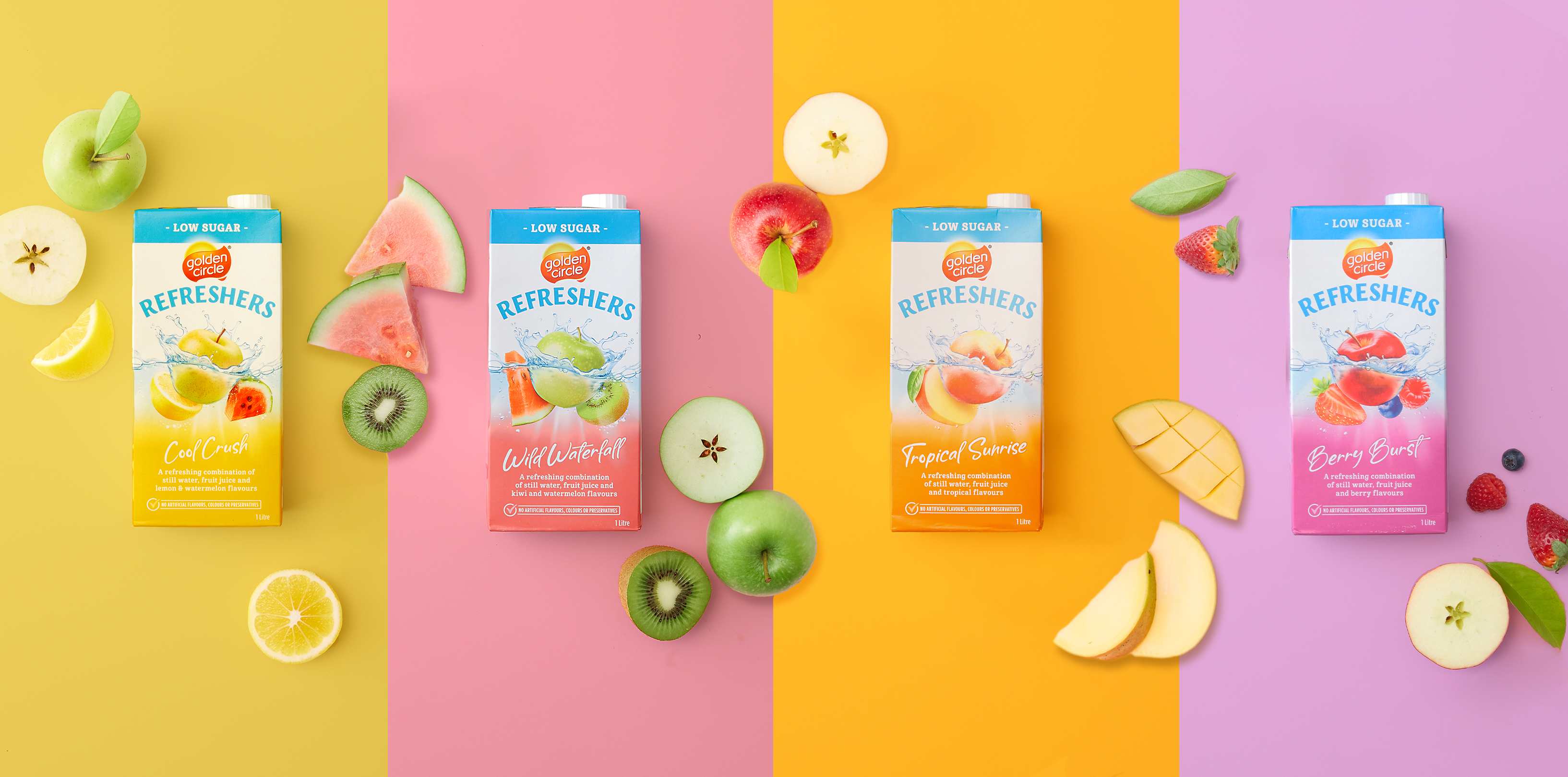 New LowSugar Refresher Juice Range For Summer!