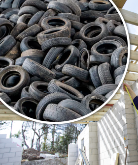 You Could Soon Build A House Out Of Recycled Car Tyres!