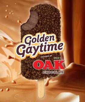 Golden Gaytime Have Collaborated With OAK To Create A Flavour!