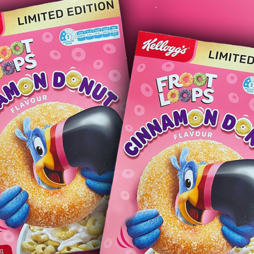 OMG! There's Cinnamon Donut Froot Loops!
