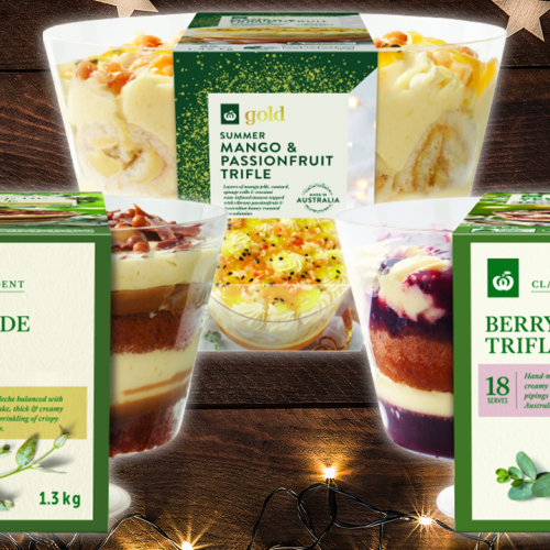 Dessert Is Sorted... Woolies Has Released A Trio Of Trifles!
