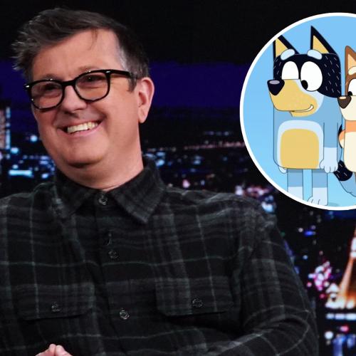Attention Bluey Fans: Bandit & Chilli Heeler Were Just On Jimmy Fallon