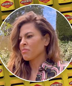 Our Adopted Aussie, Eva Mendes, Tried Vegemite For The First Time And It Went Exactly How You Think